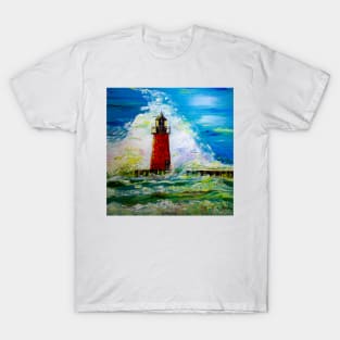 Red lighthouse T-Shirt